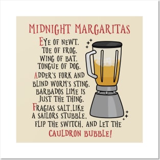 Midnight margaritas Posters and Art